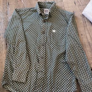 Boys Cinch Medium 10 Western Shirt